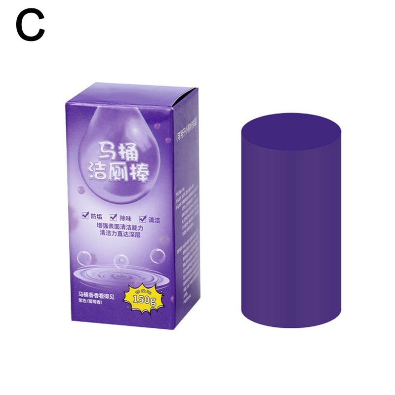 Toilet cleaner, automatic toilet bowl cleaner stick, blue bubble toilet deodorizer, removes odors and scale, fresh scent.